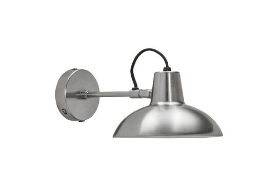 Applique in ferro argento spazzolato HDDesk