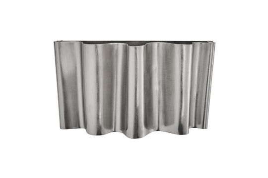 Applique in ferro argento spazzolato HDFlola