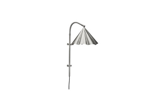 Voir la fiche produit applique murale 51 cm fer argent brossé HDFlola Applique murale 51 cm fer argent brossé HDFlola