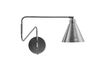 Miniature Applique murale 76 cm fer argent brossé Game 1