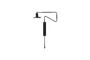Miniature Applique murale H63 cm fer noir HDSwing Détouré