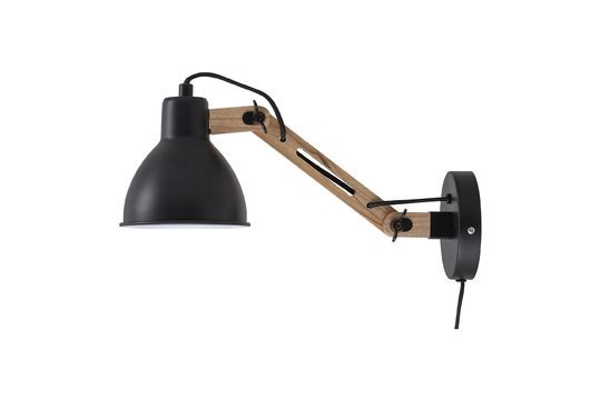 Applique Veslud en métal noir Détouré