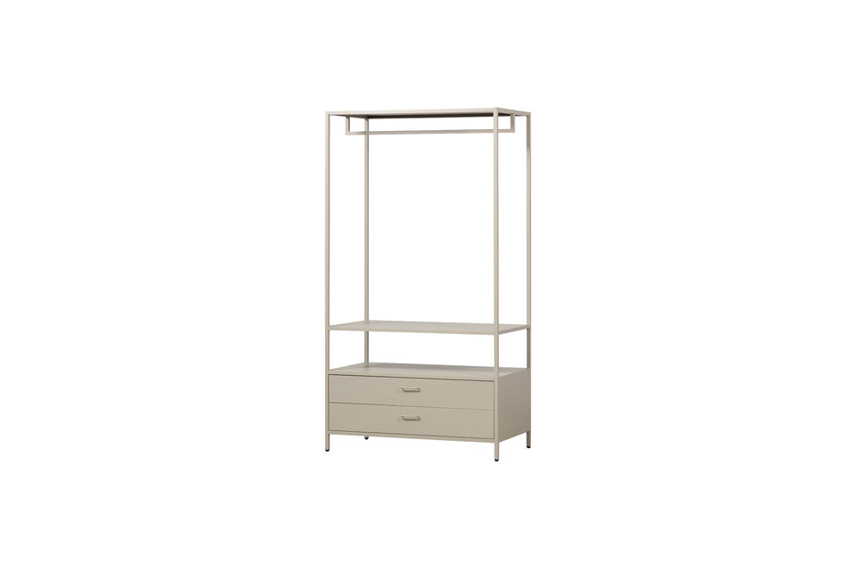 Il design minimalista si adatta a qualsiasi camera da letto o cabina armadio e offre un ampio