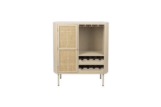 Armadio in legno beige Amaya Foto ritagliata