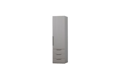 Armadio in legno grigio Rens
