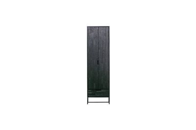 Armadio in legno nero Silas