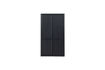 Miniatura Armadio portaoggetti 217x120x48 cm pino nero opaco GUNNAR 4