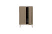 Miniatura Armario 2 puertas de pino color Barro GUNNAR 5