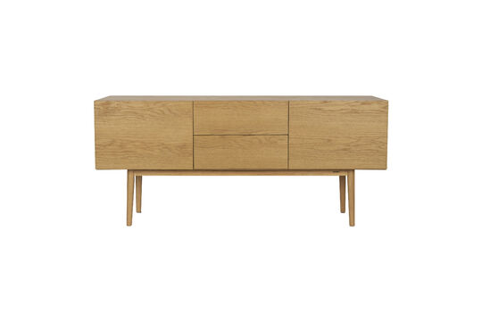Ver el perfil del producto armario alto de madera de roble 2 puertas 2 compartimentos Armario alto de madera de roble 2 puertas 2 compartimentos