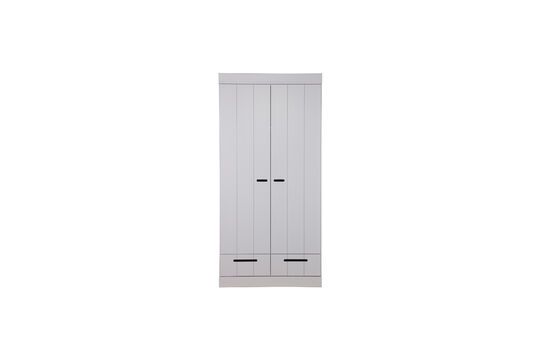 Armario de madera gris Connect Clipped