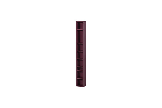 Armario de pared 130 cm MDF Rojo Burdeos SHOW IT Clipped