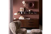 Miniatura Armario de pared 130 cm MDF Rojo Burdeos SHOW IT 2