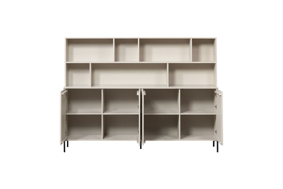 Pr&eacute;sentez vos plus beaux objets dans l\'armoire &agrave; compartiments et d&eacute;couvrez