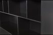Miniatura Armario de pared de madera negra Nuevo 6