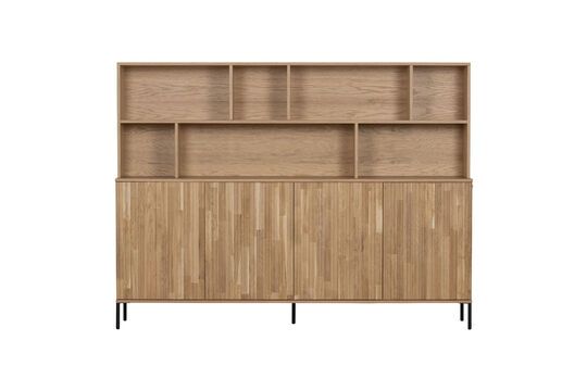 Armario de pared roble beige Nuevo Clipped