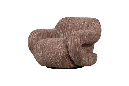 See the product profile armchair Chenille Old Pink Melange FOLKE Armchair Chenille Old Pink Melange FOLKE