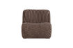 Miniature Armchair Coarse Chenille Brown Nomu 4