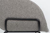 Miniature Armchair in grey fabric Feston 6