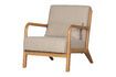 Miniature Armchair in woven fabric sand Mark 4