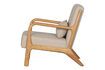 Miniature Armchair in woven fabric sand Mark 5
