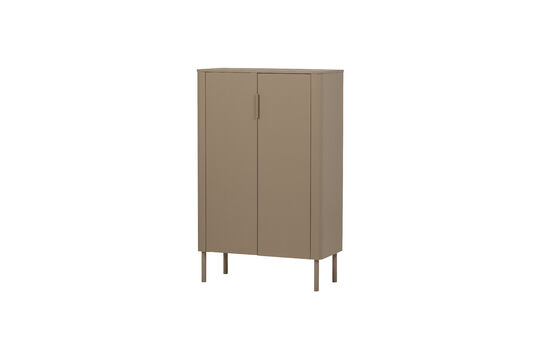 Voir la fiche produit armoire 2 portes en pin coloris Boue GUNNAR Armoire 2 portes en pin coloris Boue GUNNAR