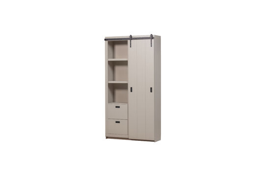 Armoire 230x122 cm pin brut de sciage Dust Slide Barn Détouré