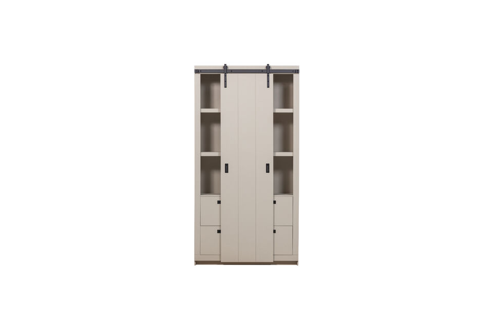 Porte coulissante fonctionnelle Options de rangement g&eacute;n&eacute;reuses Fabriqu&eacute; en