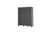 Miniature Armoire 3 portes en bois gris foncé Dennis 3