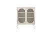 Miniature Armoire 80x90 cm en fer et verre Nature Salvo 1