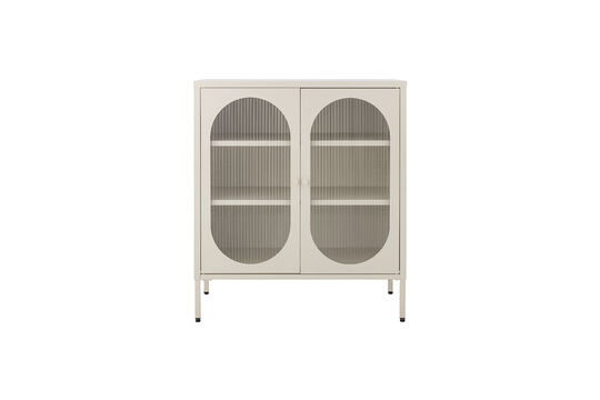 Armoire 80x90 cm en fer et verre Nature Salvo