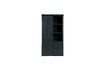 Miniature Armoire à porte coulissante en bois noir Barn 1