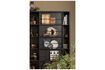 Miniature Armoire avec porte coulissante en bois noir Swing 3