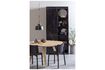 Miniature Armoire avec portes coulissantes en bois noir Harris 3