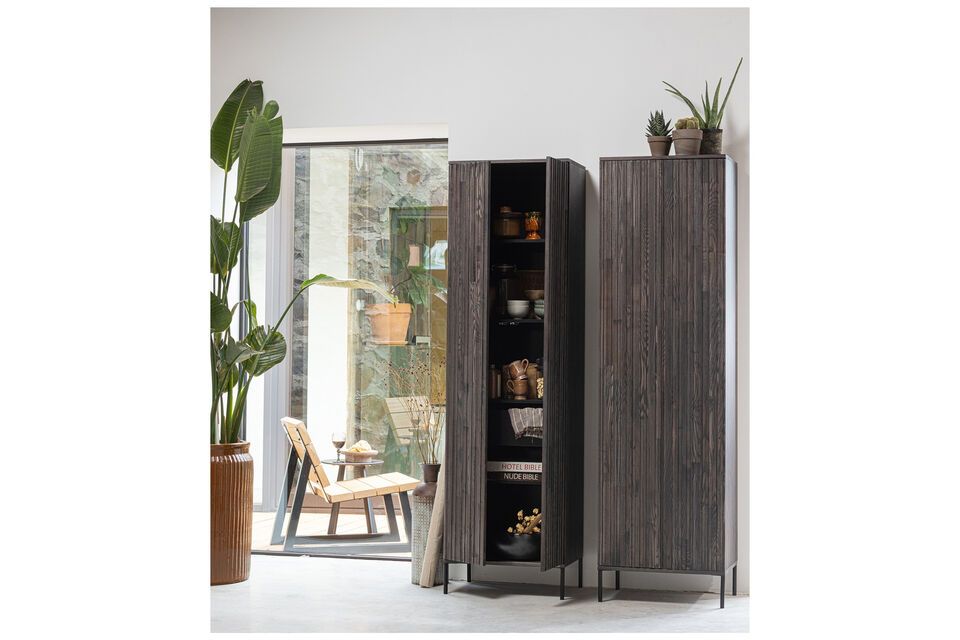 Superbe armoire en frêne noir