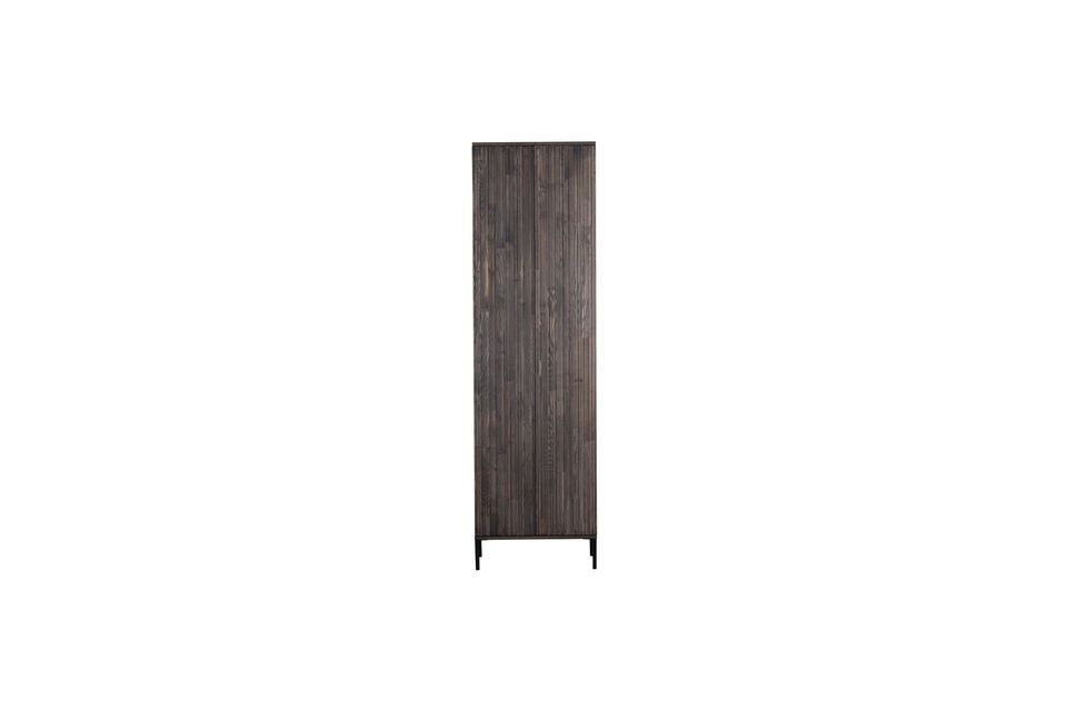 Armoire avec tiroirs en bois de chêne marron New Woood