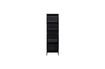 Miniature Armoire avec tiroirs en bois noir New 7