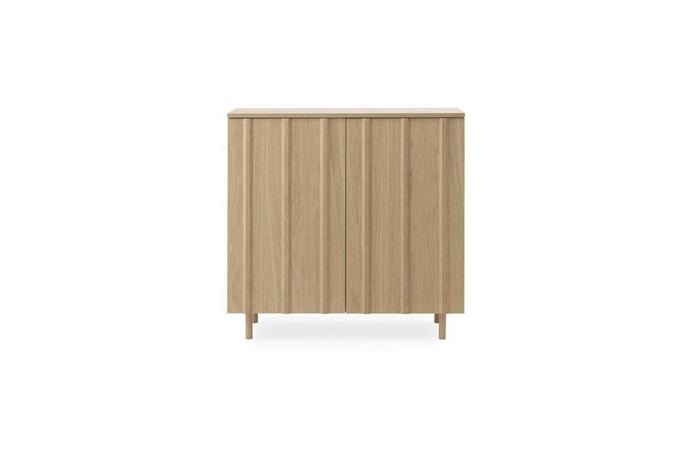 Armoire basse en chêne clair Rib Normann Copenhagen