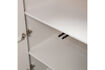 Miniature Armoire de rangement 135x85 cm Pin Mist CADIZ 8
