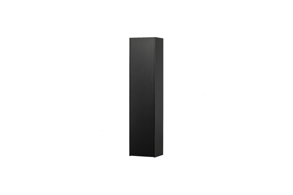Armoire de rangement 188x44 cm pin noir foncé TEUN Woood