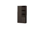 Miniature Armoire de rangement 200x100 cm Pin Brun Moyen Merel Détouré