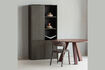 Miniature Armoire de rangement 200x100 cm Pin Brun Moyen Merel 2