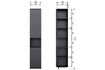 Miniature Armoire de rangement 40 cm Pin Noir profond FINCA 6