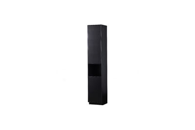 Armoire de rangement 40 cm Pin Noir profond FINCA