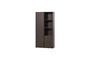 Miniature Armoire de rangement gauche 108 cm pin brun moyen MEGGY Détouré