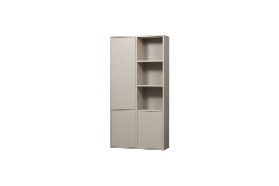 Armoire de rangement gauche 108 cm pin Dust Meggy Woood
