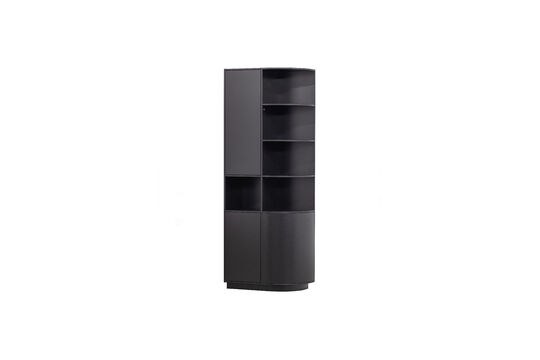 Voir la fiche produit armoire de rangement ronde droite 78 cm pin noir profond FINCA Armoire de rangement ronde droite 78 cm pin noir profond FINCA