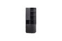 Miniature Armoire de rangement ronde droite 78 cm pin noir profond FINCA Détouré