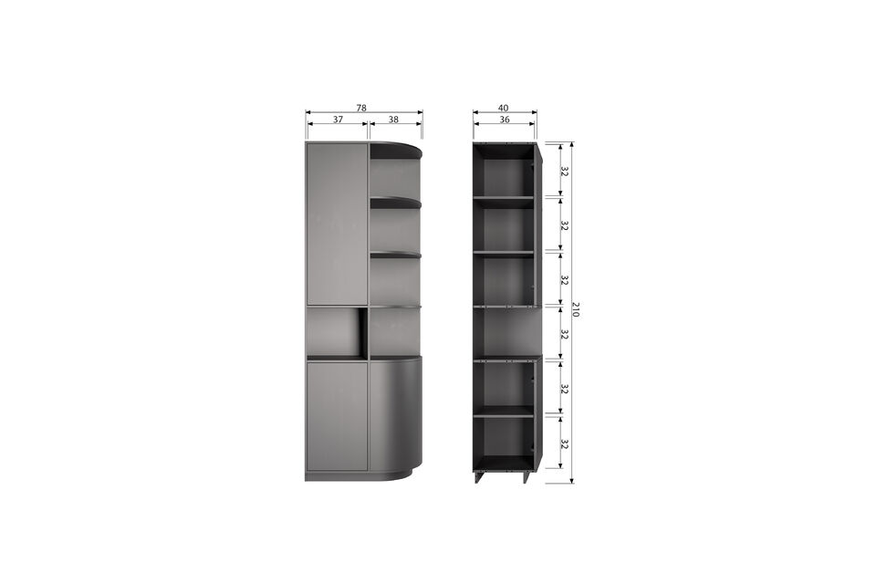AVERTISSEMENT risque de basculement ! Pour les meubles d\'une hauteur supérieure à 50 cm