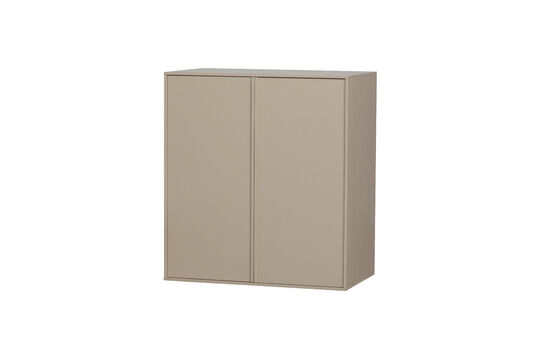 Armoire Double 110x100 cm Pin Dakargrau DAILY