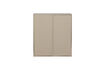 Miniature Armoire Double 110x100 cm Pin Dakargrau DAILY 4
